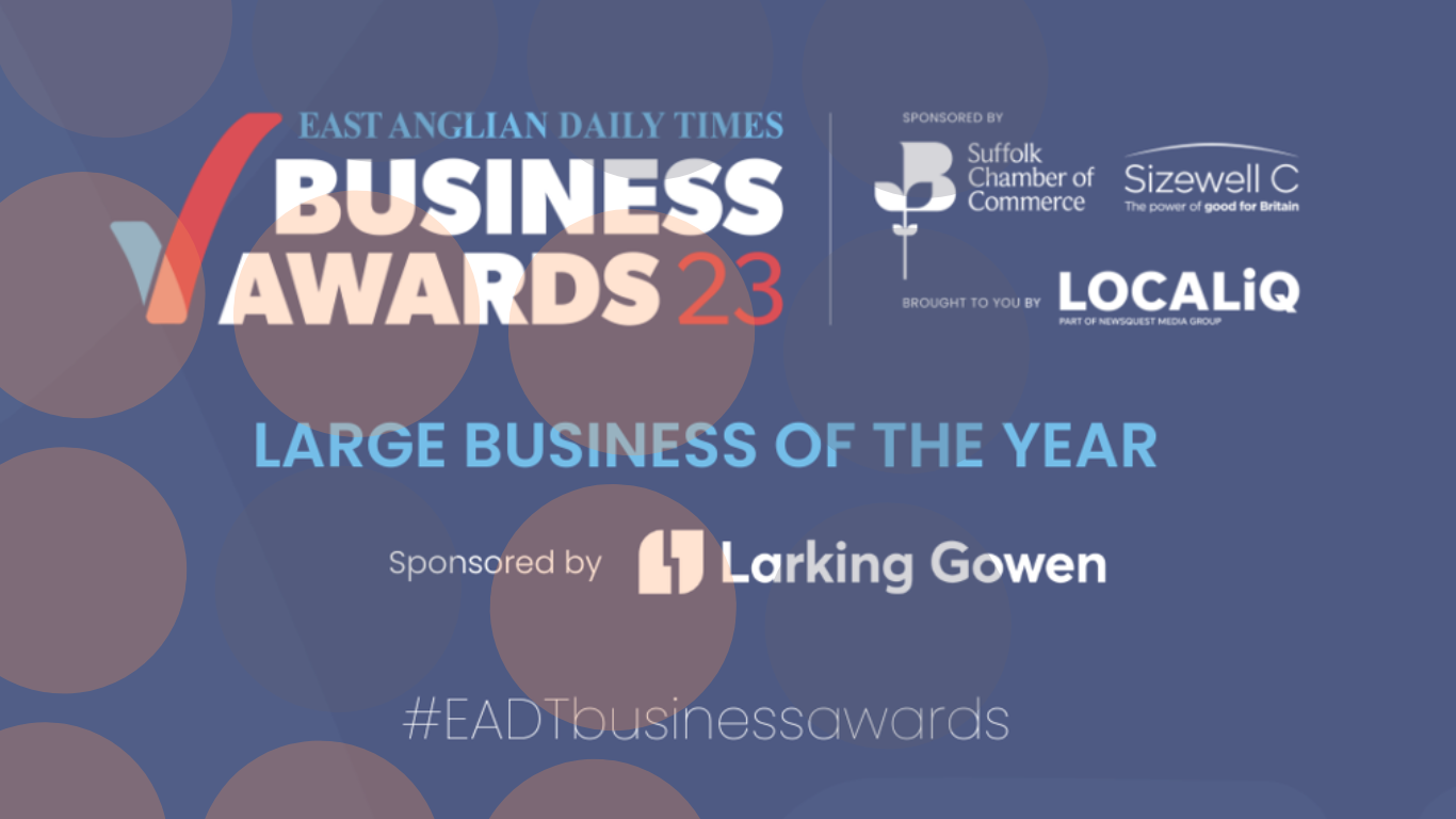 Bacton Transport Named Finalist for Large Business of the Year at the East Anglian Daily Times Business Awards 2023